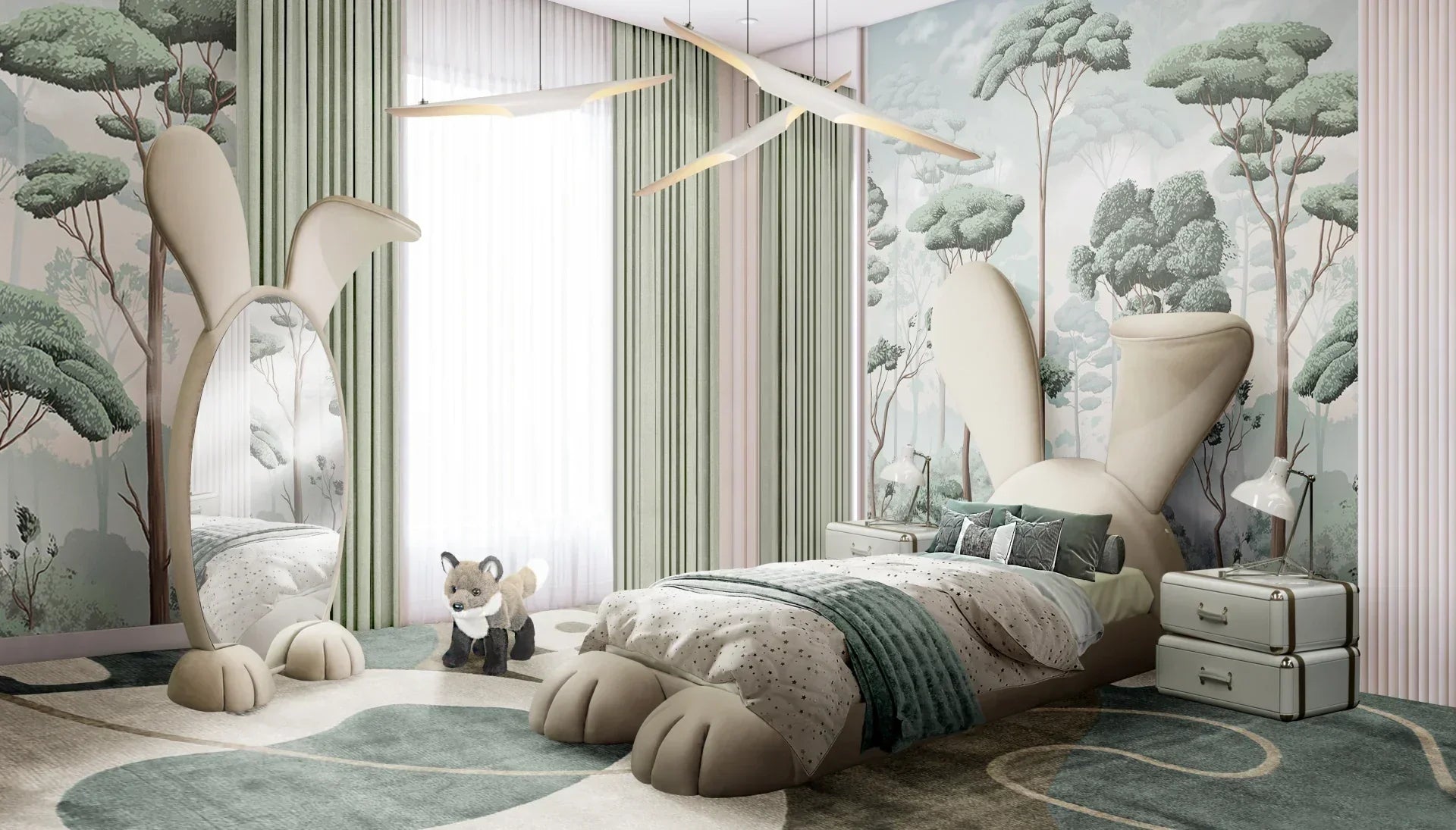 Bunny-Inspired Interiors: A Luxury Children’s Bedroom Guide