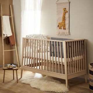 Leander Linea Cot in Beech