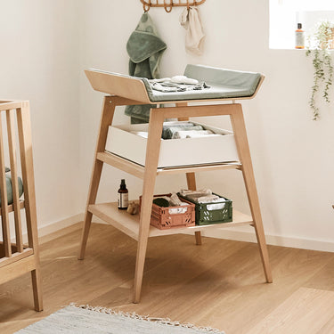 Leander Linea Changing Table with Foam Mat - Oak