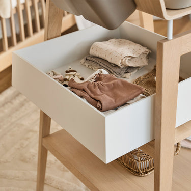 Leander Linea Changing Table Drawer in White