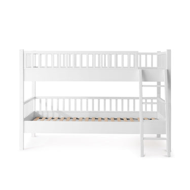 Isle of Dogs Design Low Bunk Bed in White