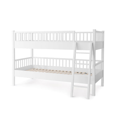 Isle of Dogs Design Low Bunk Bed in White