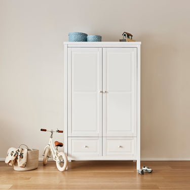 Isle of Dogs Design 2 Door Wardrobe in White