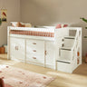 LIFETIME Kidsrooms All in One Semi High Storage Bed 