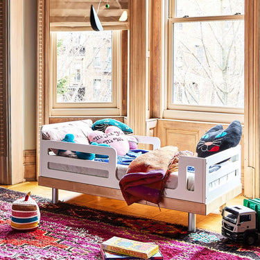 Oeuf NYC Classic Toddler Bed - White/Birch