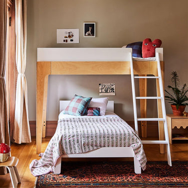 Oeuf NYC Perch Single Bed - White