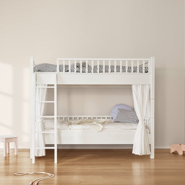 Isle of Dogs Design High Bunk Bed in White (Detachable)