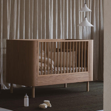 Quax Yume Cot in Natural Ash 140 x 70 cm
