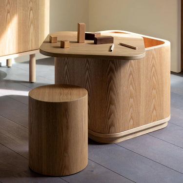 Quax Yume Storage Table in Natural Ash