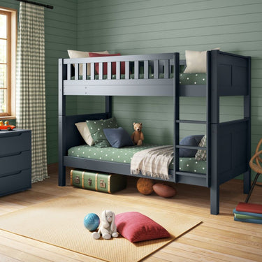 Arven Detachable Bunk Bed in Blue